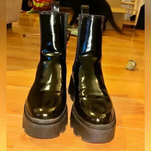 Blacks platform boots, size 7.5​
